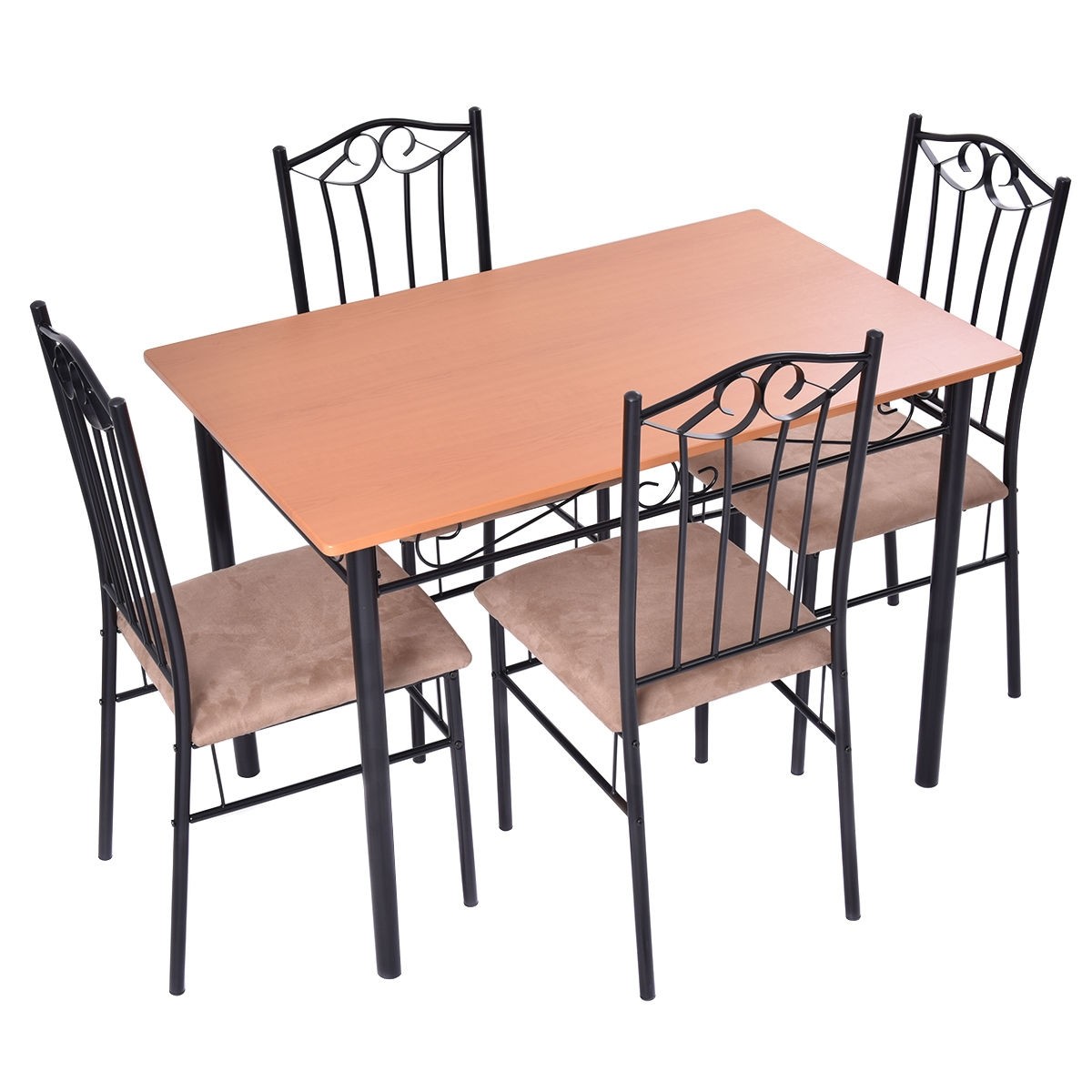 wooden dining table set